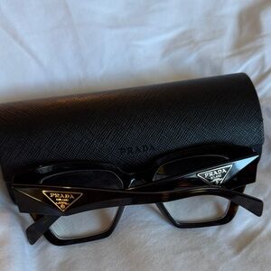 Prada prescription eyeglasses tortoise